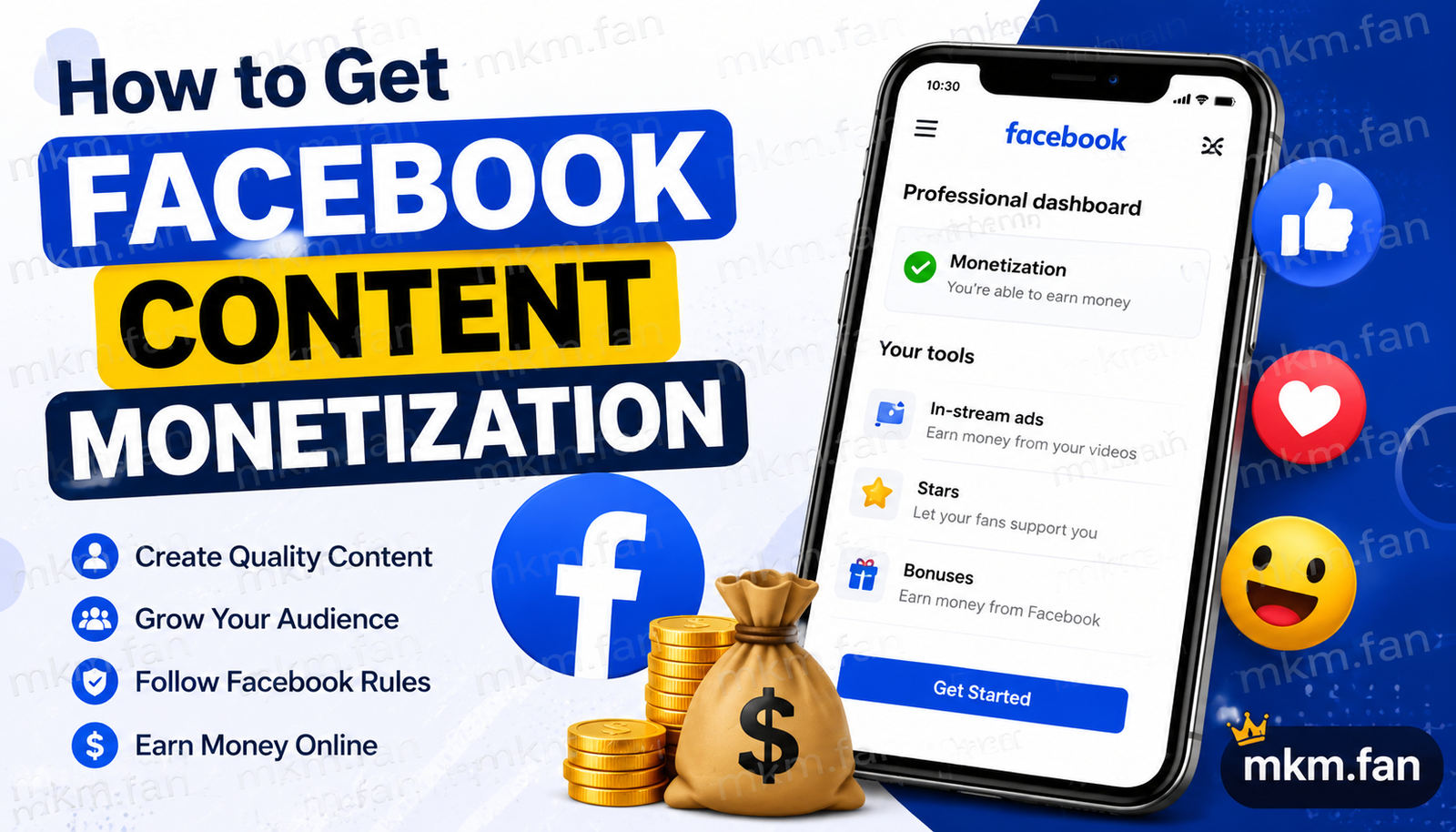 How to Get Facebook Content Monetization